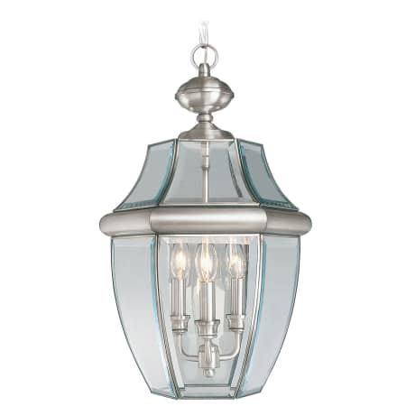 A large image of the Livex Lighting 2355 Brushed Nickel