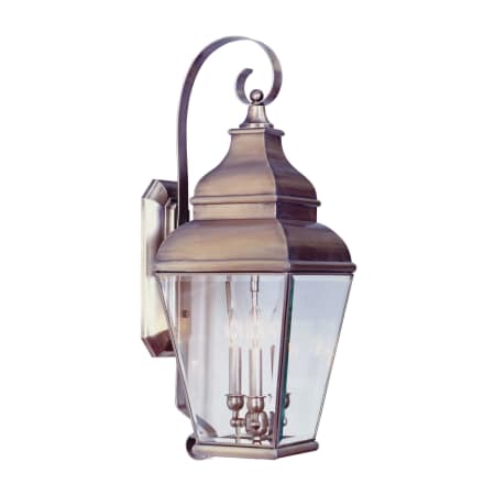 A large image of the Livex Lighting 2593 Vintage Pewter