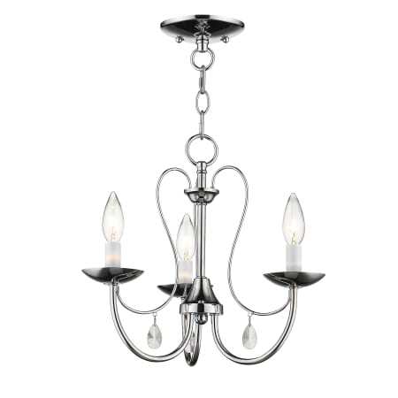 A large image of the Livex Lighting 40863 Polished Chrome