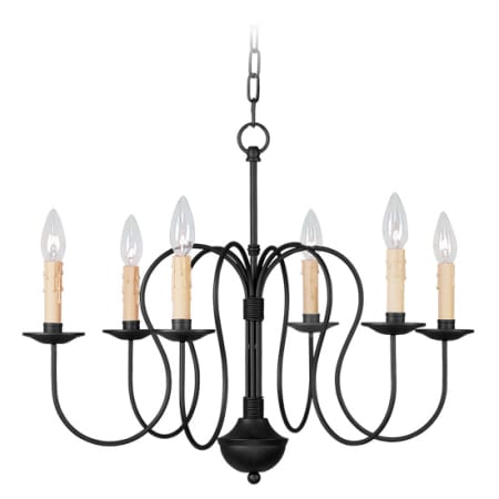 A large image of the Livex Lighting 4478 Black