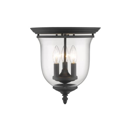 A large image of the Livex Lighting 5021 Black