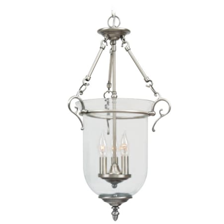 A large image of the Livex Lighting 5022 Brushed Nickel