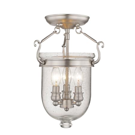 A large image of the Livex Lighting 5081 Brushed Nickel