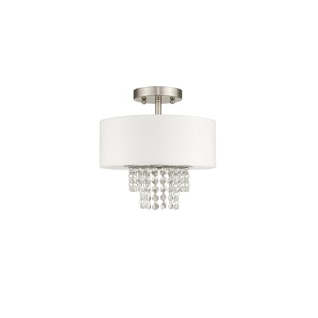 A large image of the Livex Lighting 51025 Brushed Nickel Gallery Image