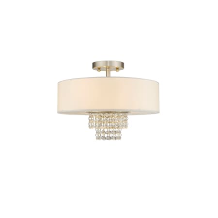A large image of the Livex Lighting 51027 Brushed Nickel