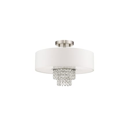 A large image of the Livex Lighting 51027 Brushed Nickel Gallery Image