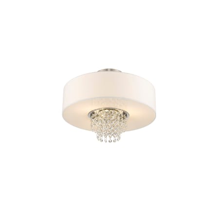 A large image of the Livex Lighting 51027 Brushed Nickel Gallery Image 3