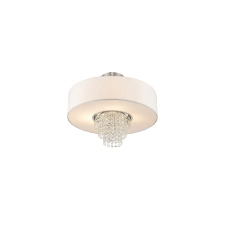 A large image of the Livex Lighting 51028 Brushed Nickel Gallery Image 3