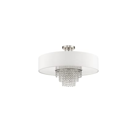 A large image of the Livex Lighting 51029 Brushed Nickel Gallery Image