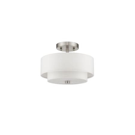 A large image of the Livex Lighting 51042 Brushed Nickel Gallery Image
