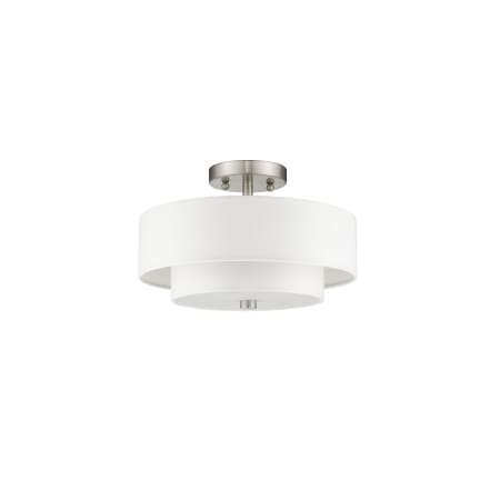 A large image of the Livex Lighting 51043 Brushed Nickel Gallery Image