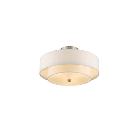 A large image of the Livex Lighting 51044 Brushed Nickel Gallery Image 3