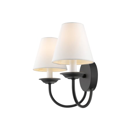 A large image of the Livex Lighting 5272 Black Gallery Image 4