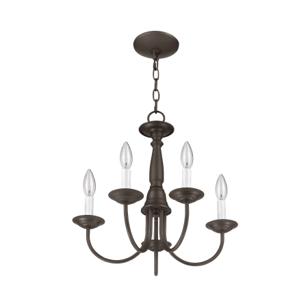 A large image of the Livex Lighting 6030 Bronze Gallery Image 5