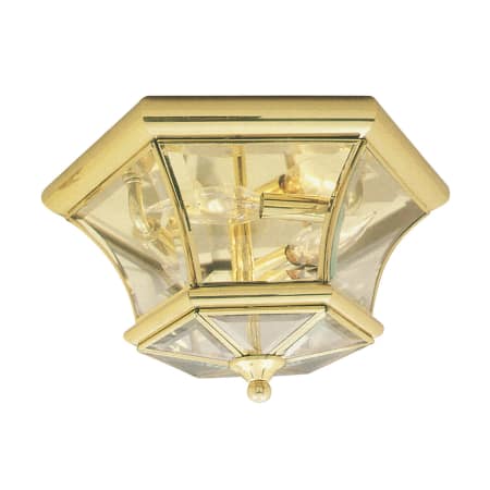 A large image of the Livex Lighting 7053 Polished Brass