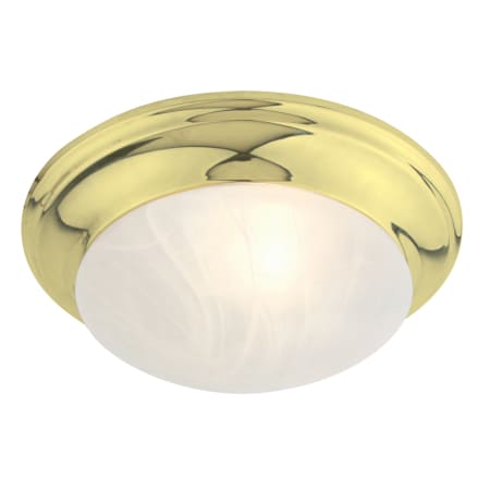 A large image of the Livex Lighting 7302 Polished Brass