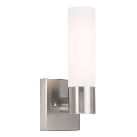 A large image of the Livex Lighting 10101 Brushed Nickel