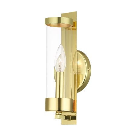 A large image of the Livex Lighting 10141 Polished Brass