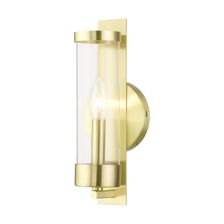 A large image of the Livex Lighting 10141 Satin Brass