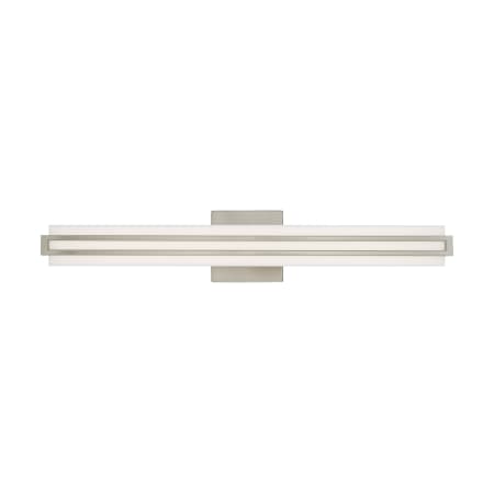 A large image of the Livex Lighting 10193 Brushed Nickel