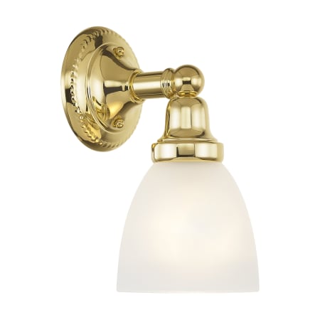 A large image of the Livex Lighting 1021 Polished Brass