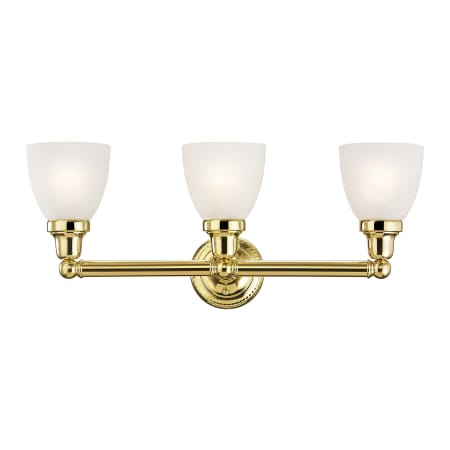 A large image of the Livex Lighting 1023 Polished Brass