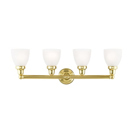 A large image of the Livex Lighting 1024 Polished Brass