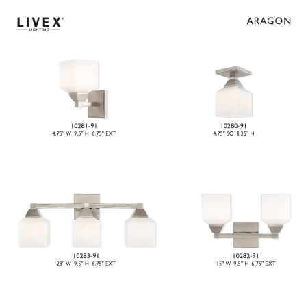 A large image of the Livex Lighting 10280 Livex Lighting 10280