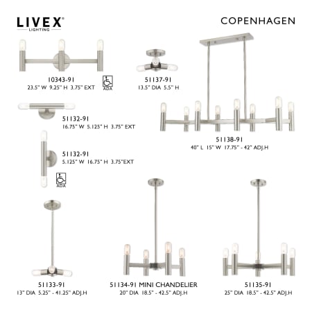 A large image of the Livex Lighting 10343 Livex Lighting-10343-Collection Image