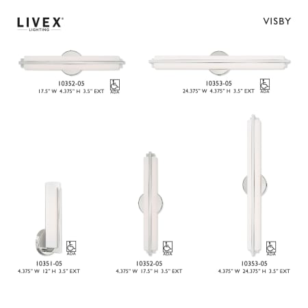 A large image of the Livex Lighting 10351 Livex Lighting-10351-Collection Image
