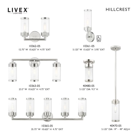 A large image of the Livex Lighting 10361 Livex Lighting-10361-Collection Image