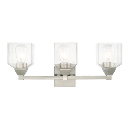 A large image of the Livex Lighting 10383 Brushed Nickel