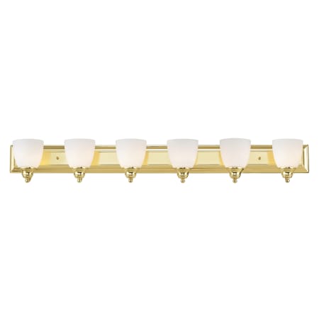 A large image of the Livex Lighting 10506 Polished Brass