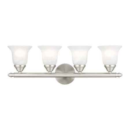 A large image of the Livex Lighting 1064P Brushed Nickel