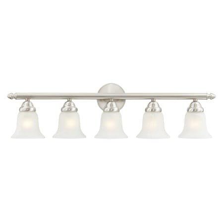 A large image of the Livex Lighting 1065P Brushed Nickel