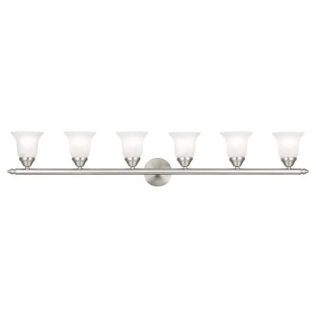 A large image of the Livex Lighting 1066 Brushed Nickel