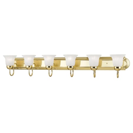 A large image of the Livex Lighting 1076P Polished Brass