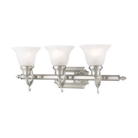 A large image of the Livex Lighting 1283S Brushed Nickel