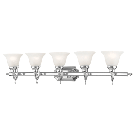 A large image of the Livex Lighting 1285T Chrome