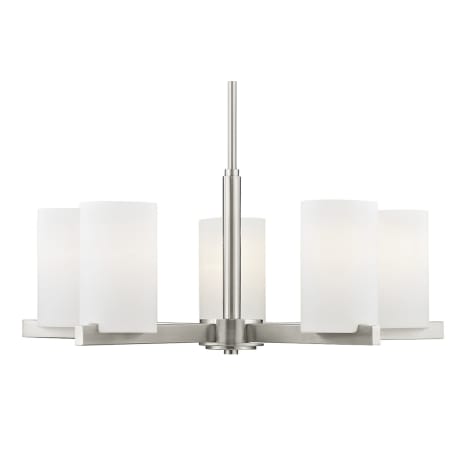 A large image of the Livex Lighting 1325 Brushed Nickel