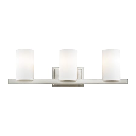 A large image of the Livex Lighting 1333 Brushed Nickel