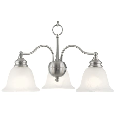 A large image of the Livex Lighting 1343 Brushed Nickel