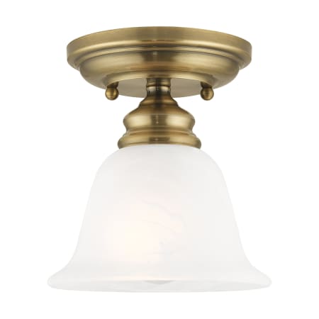 A large image of the Livex Lighting 1350 Antique Brass