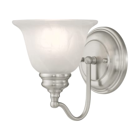 A large image of the Livex Lighting 1351 Brushed Nickel