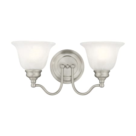 A large image of the Livex Lighting 1352 Brushed Nickel