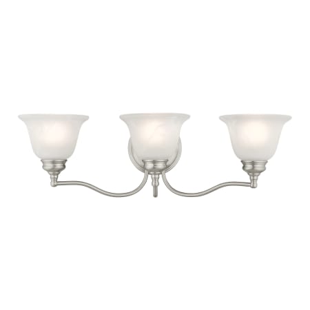 A large image of the Livex Lighting 1353 Brushed Nickel
