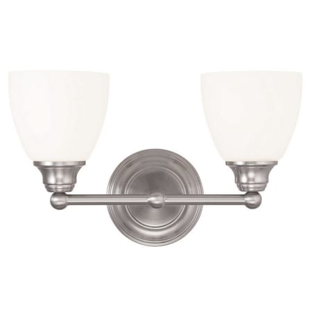 A large image of the Livex Lighting 13662 Brushed Nickel