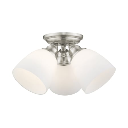 A large image of the Livex Lighting 13664 Brushed Nickel