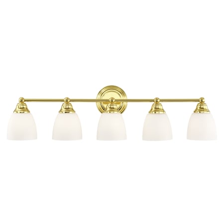 A large image of the Livex Lighting 13665 Polished Brass