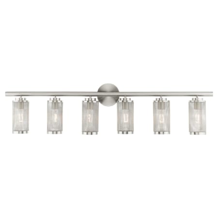 A large image of the Livex Lighting 14126 Brushed Nickel